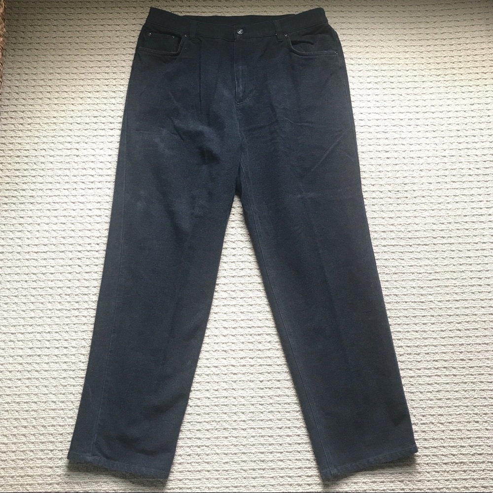 Worn Once! Ralph Lauren Gray Flannel Pants, Sz 14W